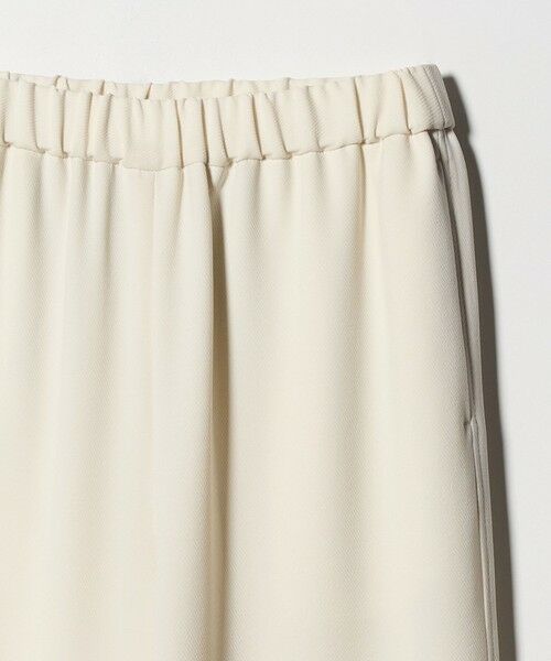 UNITED ARROWS / ユナイテッドアローズ スラックス・ドレスパンツ | COMFY ストレート イージーパンツ  WHITE ‐防汚 UVカット ウォッシャブル‐ | 詳細10