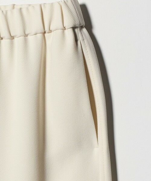 UNITED ARROWS / ユナイテッドアローズ スラックス・ドレスパンツ | COMFY ストレート イージーパンツ  WHITE ‐防汚 UVカット ウォッシャブル‐ | 詳細11