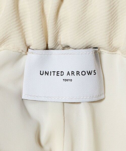UNITED ARROWS / ユナイテッドアローズ スラックス・ドレスパンツ | COMFY ストレート イージーパンツ  WHITE ‐防汚 UVカット ウォッシャブル‐ | 詳細15