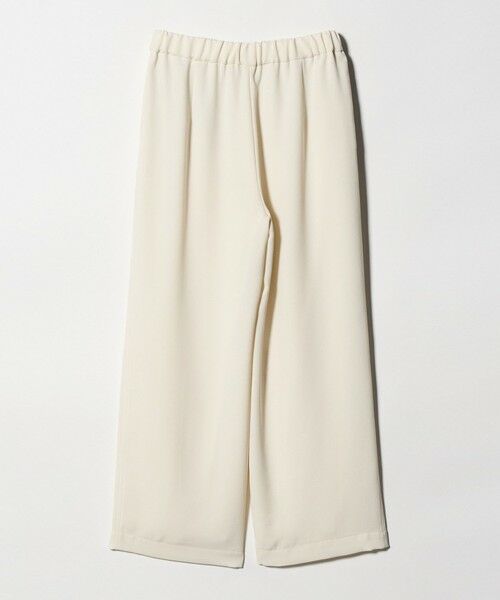 UNITED ARROWS / ユナイテッドアローズ スラックス・ドレスパンツ | COMFY ストレート イージーパンツ  WHITE ‐防汚 UVカット ウォッシャブル‐ | 詳細9