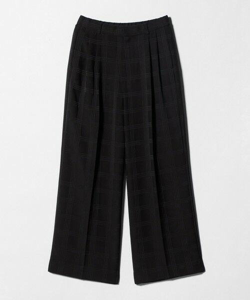 UNITED ARROWS / ユナイテッドアローズ スラックス・ドレスパンツ | チェック 2タック ワイドパンツ ‐ウォッシャブル‐ | 詳細9