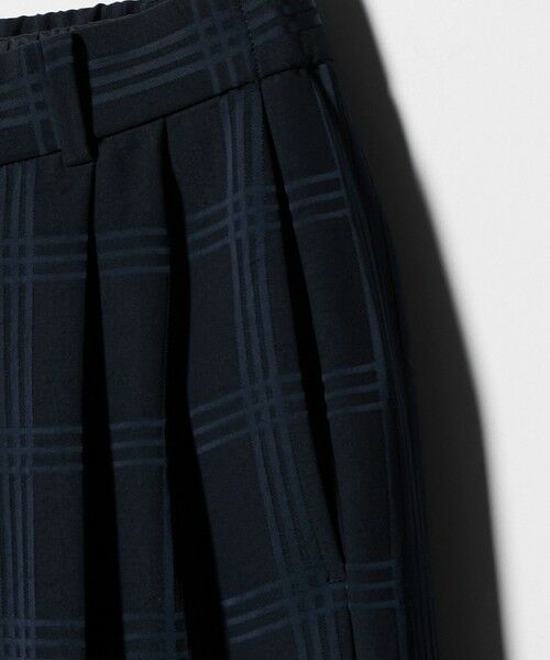 UNITED ARROWS / ユナイテッドアローズ スラックス・ドレスパンツ | チェック 2タック ワイドパンツ ‐ウォッシャブル‐ | 詳細22