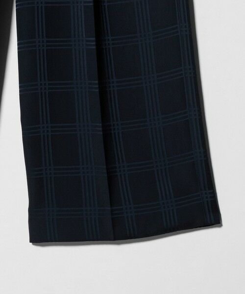 UNITED ARROWS / ユナイテッドアローズ スラックス・ドレスパンツ | チェック 2タック ワイドパンツ ‐ウォッシャブル‐ | 詳細24