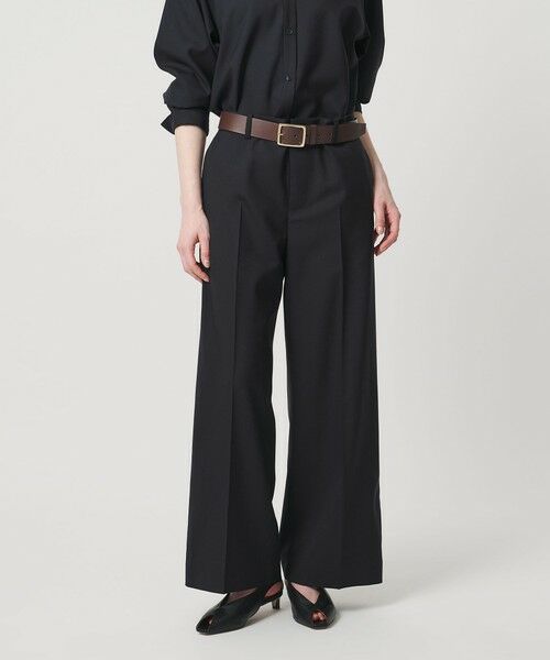 UNITED ARROWS / ユナイテッドアローズ その他パンツ | ノータック ストレート ワイドパンツ | 詳細16