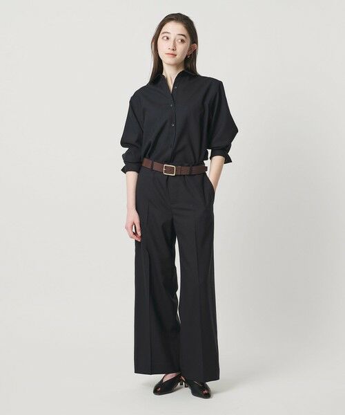 UNITED ARROWS / ユナイテッドアローズ その他パンツ | ノータック ストレート ワイドパンツ | 詳細17