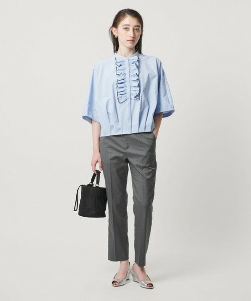 UNITED ARROWS / ユナイテッドアローズ スラックス・ドレスパンツ | シャイニー スリム パンツ ‐ストレッチ ウォッシャブル‐ | 詳細6