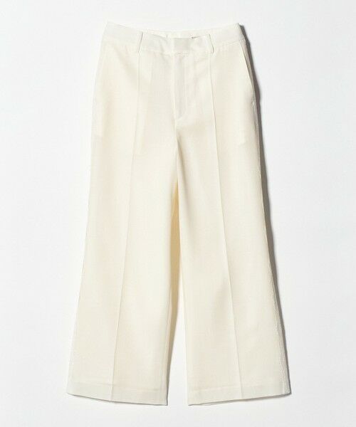 UNITED ARROWS / ユナイテッドアローズ スラックス・ドレスパンツ | レース コンビ ストレートパンツ | 詳細4