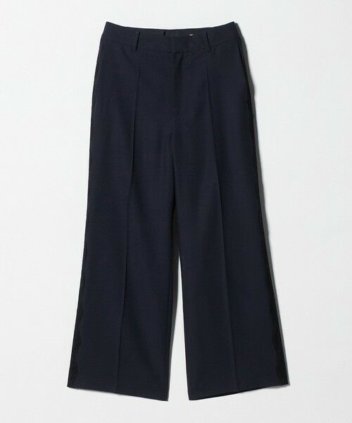 UNITED ARROWS / ユナイテッドアローズ スラックス・ドレスパンツ | レース コンビ ストレートパンツ | 詳細15