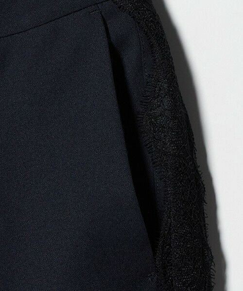 UNITED ARROWS / ユナイテッドアローズ スラックス・ドレスパンツ | レース コンビ ストレートパンツ | 詳細18