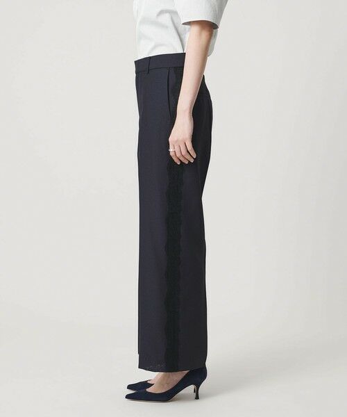 UNITED ARROWS / ユナイテッドアローズ スラックス・ドレスパンツ | レース コンビ ストレートパンツ | 詳細13