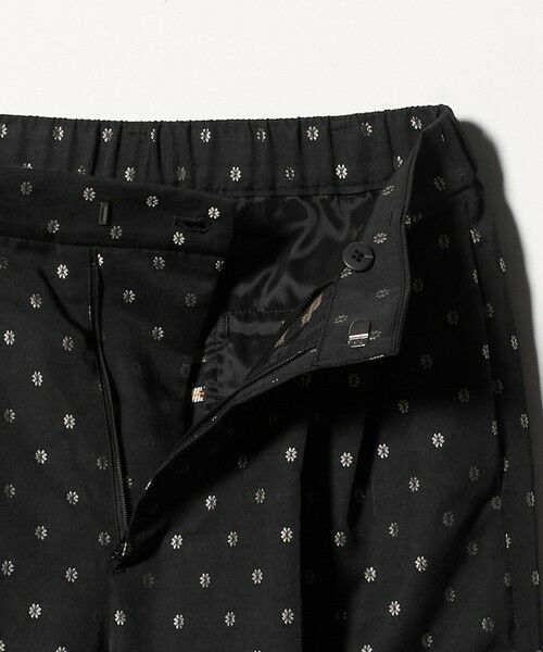 UNITED ARROWS / ユナイテッドアローズ その他パンツ | フラワー ジャガード 2タック ワイドパンツ ‐ウォッシャブル‐ | 詳細6