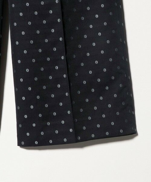 UNITED ARROWS / ユナイテッドアローズ その他パンツ | フラワー ジャガード 2タック ワイドパンツ ‐ウォッシャブル‐ | 詳細19