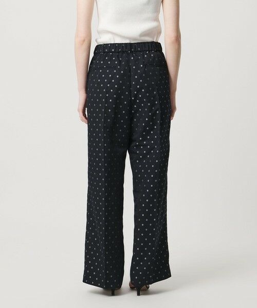 UNITED ARROWS / ユナイテッドアローズ その他パンツ | フラワー ジャガード 2タック ワイドパンツ ‐ウォッシャブル‐ | 詳細12