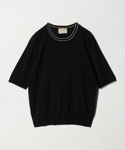 UNITED ARROWS / ユナイテッドアローズ ニット・セーター | 18G ハーフスリーブ クルーネックニット ‐ウォッシャブル‐ | 詳細13
