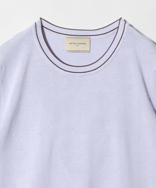 UNITED ARROWS / ユナイテッドアローズ ニット・セーター | 18G ハーフスリーブ クルーネックニット ‐ウォッシャブル‐ | 詳細21