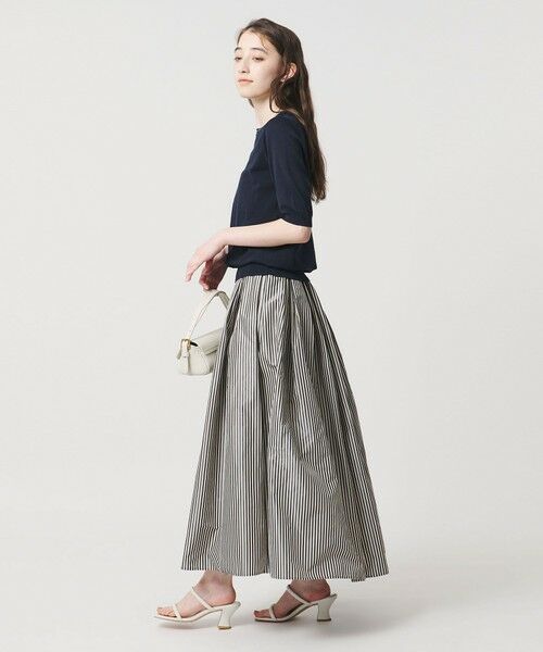 UNITED ARROWS / ユナイテッドアローズ ニット・セーター | 18G ハーフスリーブ クルーネックニット ‐ウォッシャブル‐ | 詳細26