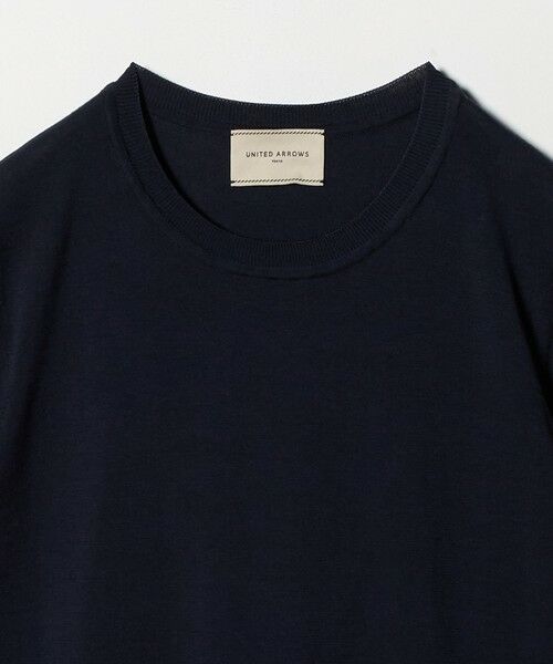 UNITED ARROWS / ユナイテッドアローズ ニット・セーター | 18G ハーフスリーブ クルーネックニット ‐ウォッシャブル‐ | 詳細29