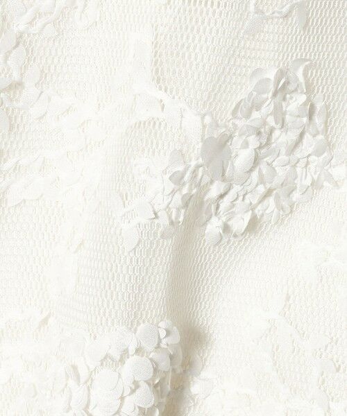 UNITED ARROWS / ユナイテッドアローズ ベスト | エンブロイダリーフラワー メッシュ ベスト | 詳細6