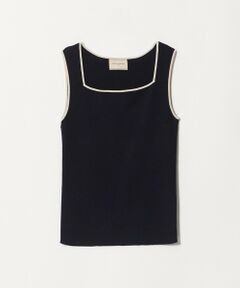 UNITED ARROWS / ユナイテッドアローズ タンクトップ | リブ スクエア キャミソールニット ‐ウォッシャブル‐
