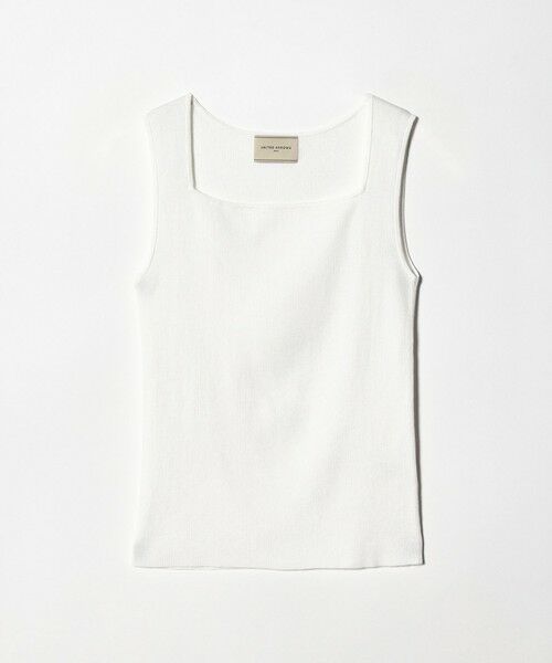UNITED ARROWS / ユナイテッドアローズ タンクトップ | リブ スクエア キャミソールニット ‐ウォッシャブル‐ | 詳細3