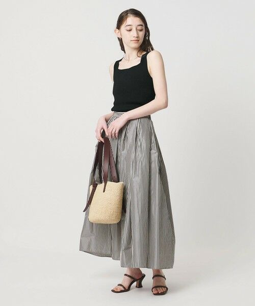 UNITED ARROWS / ユナイテッドアローズ タンクトップ | リブ スクエア キャミソールニット ‐ウォッシャブル‐ | 詳細4