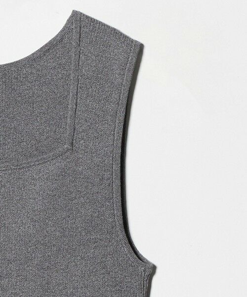UNITED ARROWS / ユナイテッドアローズ タンクトップ | リブ スクエア キャミソールニット ‐ウォッシャブル‐ | 詳細12