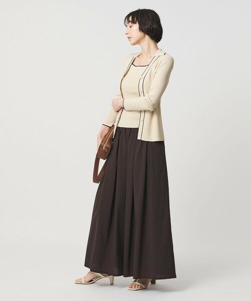 UNITED ARROWS / ユナイテッドアローズ タンクトップ | リブ スクエア キャミソールニット ‐ウォッシャブル‐ | 詳細17