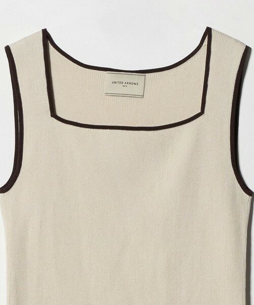 UNITED ARROWS / ユナイテッドアローズ タンクトップ | リブ スクエア キャミソールニット ‐ウォッシャブル‐ | 詳細21
