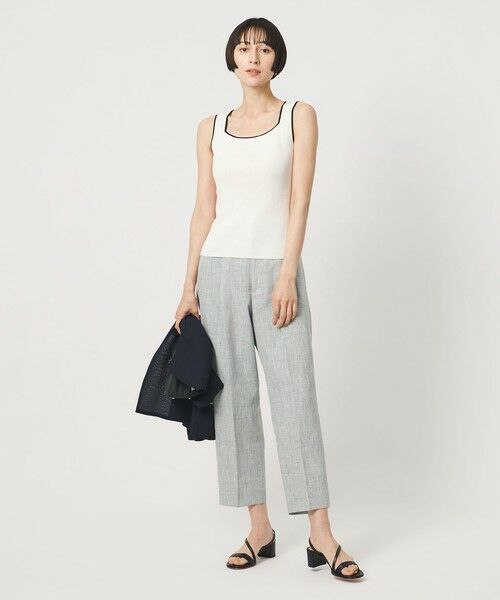 UNITED ARROWS / ユナイテッドアローズ タンクトップ | リブ スクエア キャミソールニット ‐ウォッシャブル‐ | 詳細24