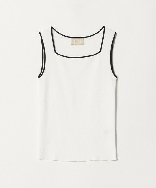 UNITED ARROWS / ユナイテッドアローズ タンクトップ | リブ スクエア キャミソールニット ‐ウォッシャブル‐(その他1)