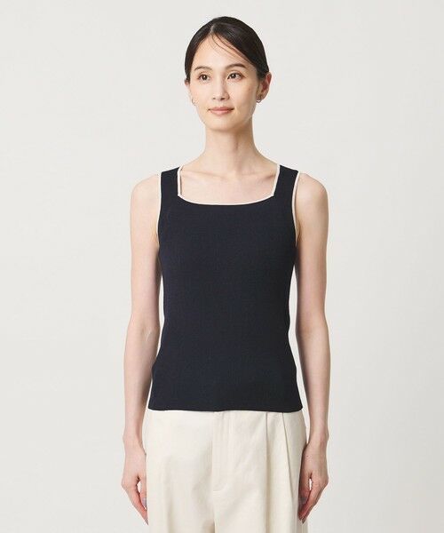 UNITED ARROWS / ユナイテッドアローズ タンクトップ | リブ スクエア キャミソールニット ‐ウォッシャブル‐ | 詳細28