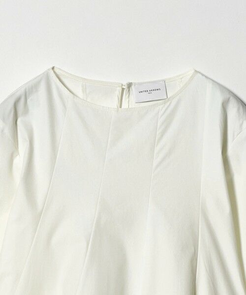 UNITED ARROWS / ユナイテッドアローズ シャツ・ブラウス | バイアス フレア チュニック ブラウス ‐ウォッシャブル‐ | 詳細5