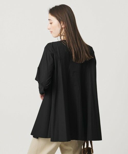 UNITED ARROWS / ユナイテッドアローズ シャツ・ブラウス | バイアス フレア チュニック ブラウス ‐ウォッシャブル‐ | 詳細7
