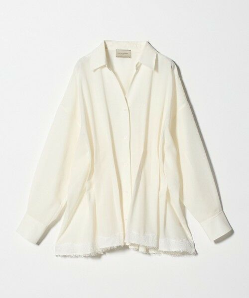 UNITED ARROWS / ユナイテッドアローズ シャツ・ブラウス | レースコンビ スキッパー ブラウス | 詳細5