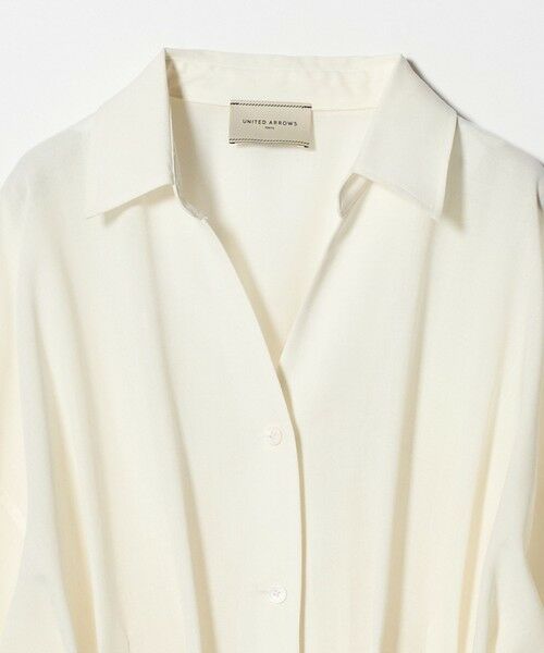 UNITED ARROWS / ユナイテッドアローズ シャツ・ブラウス | レースコンビ スキッパー ブラウス | 詳細6