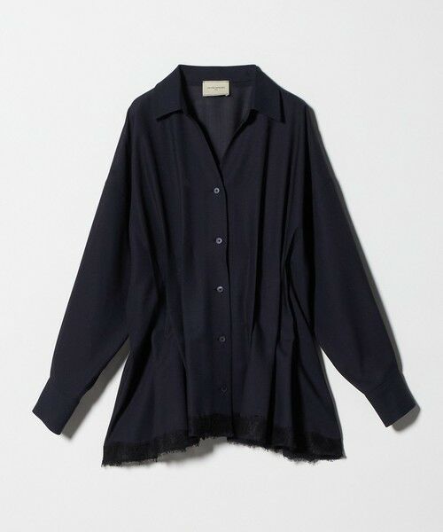 UNITED ARROWS / ユナイテッドアローズ シャツ・ブラウス | レースコンビ スキッパー ブラウス | 詳細16