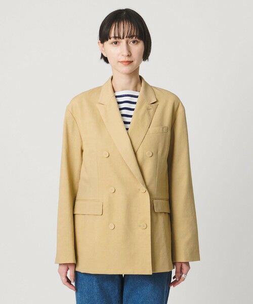 UNITED ARROWS / ユナイテッドアローズ テーラードジャケット | ビッグシルエット 6ボタン テーラードジャケット | 詳細12