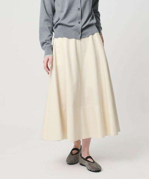 UNITED ARROWS / ユナイテッドアローズ ミニ・ひざ丈スカート | チノ フレアスカート | 詳細1