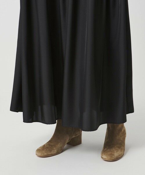 UNITED ARROWS / ユナイテッドアローズ ロング・マキシ丈スカート | シルクライク ティアード スカート | 詳細14