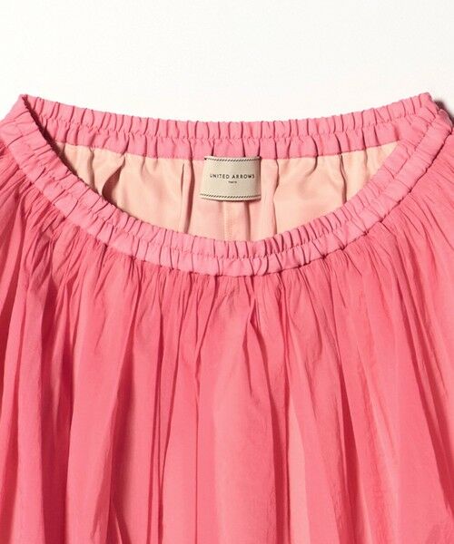 UNITED ARROWS / ユナイテッドアローズ ロング・マキシ丈スカート | シアー バイカラー スカート ‐ウォッシャブル‐ | 詳細4