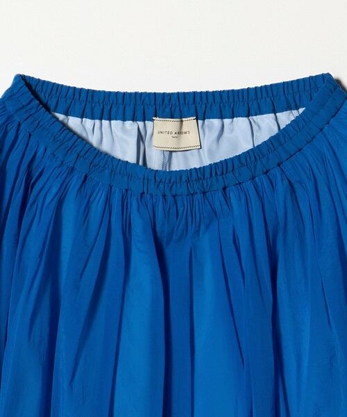 UNITED ARROWS / ユナイテッドアローズ ロング・マキシ丈スカート | シアー バイカラー スカート ‐ウォッシャブル‐ | 詳細10