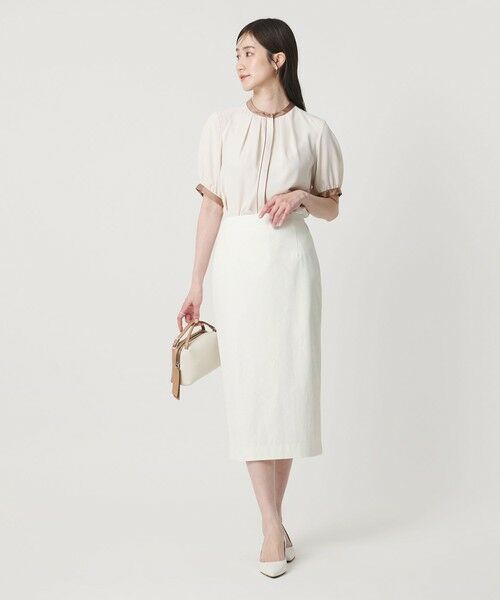 UNITED ARROWS / ユナイテッドアローズ ロング・マキシ丈スカート | RIRANCHA ツイル タイトスカート ‐ウォッシャブル‐ | 詳細2