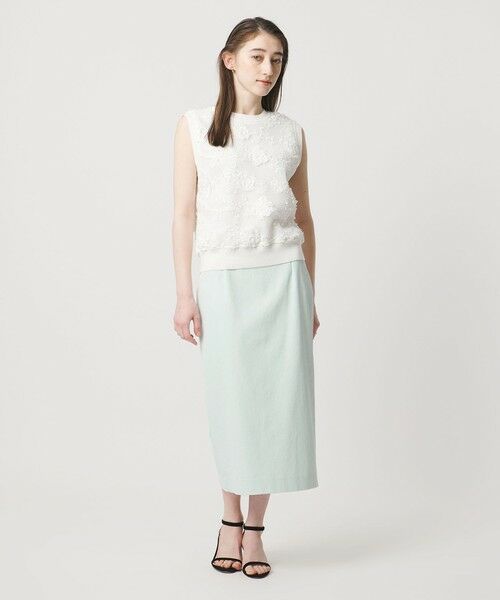 UNITED ARROWS / ユナイテッドアローズ ロング・マキシ丈スカート | RIRANCHA ツイル タイトスカート ‐ウォッシャブル‐ | 詳細15