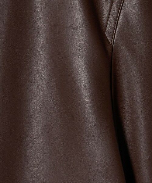 UNITED ARROWS / ユナイテッドアローズ ブルゾン | レザーライク ショートブルゾン | 詳細30