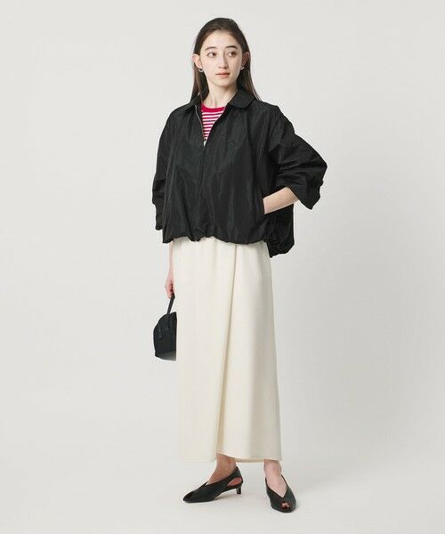 UNITED ARROWS / ユナイテッドアローズ ブルゾン | タフタ ボリュームギャザー ブルゾン ‐ウォッシャブル‐ | 詳細2