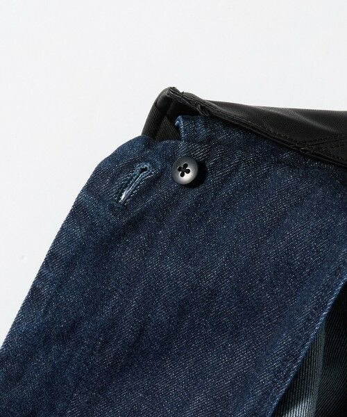 UNITED ARROWS / ユナイテッドアローズ Gジャン・デニムジャケット | デニム 2WAY ミドルコート | 詳細18