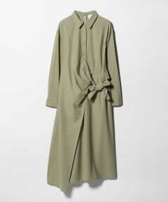 UNITED ARROWS / ユナイテッドアローズ ロング・マキシ丈ワンピース | ドレープ ギャザー ワンピース ‐ウォッシャブル‐