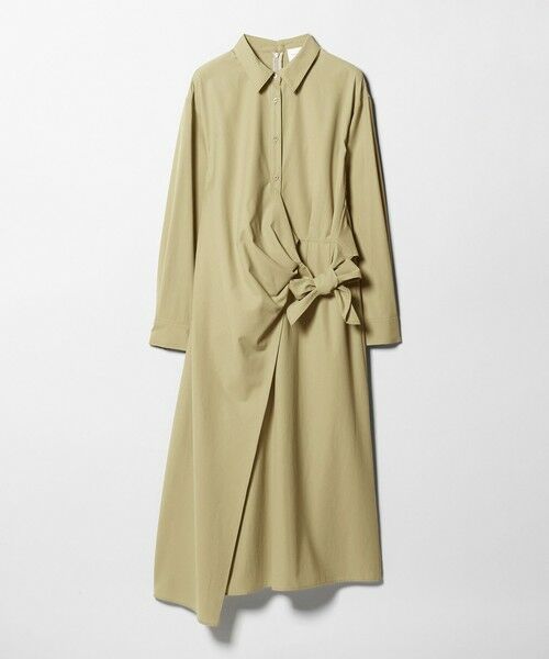 UNITED ARROWS / ユナイテッドアローズ ロング・マキシ丈ワンピース | ドレープ ギャザー ワンピース ‐ウォッシャブル‐ | 詳細9