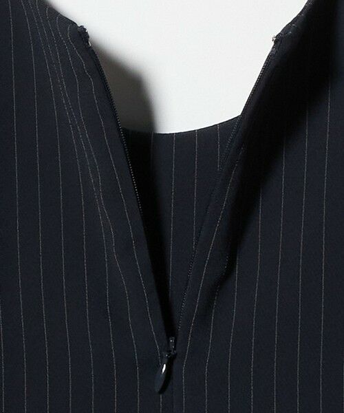 UNITED ARROWS / ユナイテッドアローズ ロング・マキシ丈ワンピース | Drapy タック ノースリーブ ストライプ ワンピース ‐ウォッシャブル‐ | 詳細14