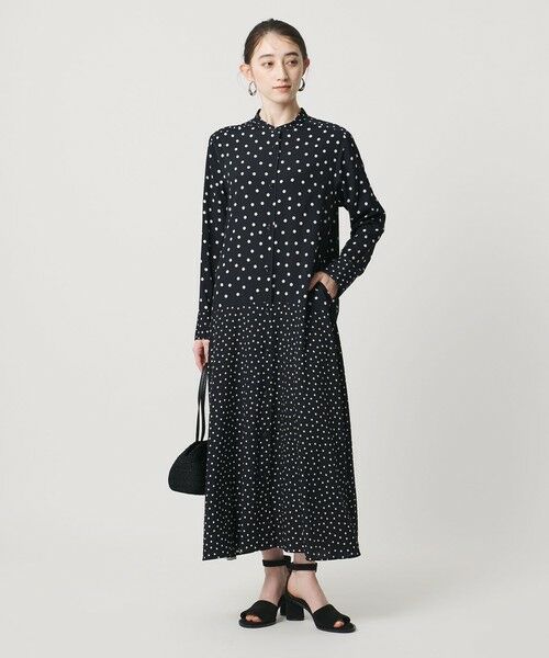 UNITED ARROWS / ユナイテッドアローズ ロング・マキシ丈ワンピース | プリント シャツワンピース ‐ウォッシャブル‐ | 詳細13
